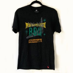 Little Miss BBQ Graphic Tee Gray Small